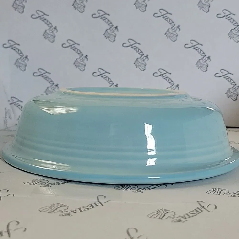 Fiestaware FIESTA CLASSIC RIM CEREAL Bowl CERAMIC DISH 19 OZ Sky Blue